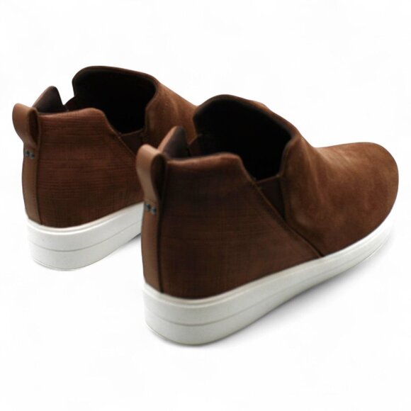 Women Slip on Wedge Sneakers - Picture 4 of 8